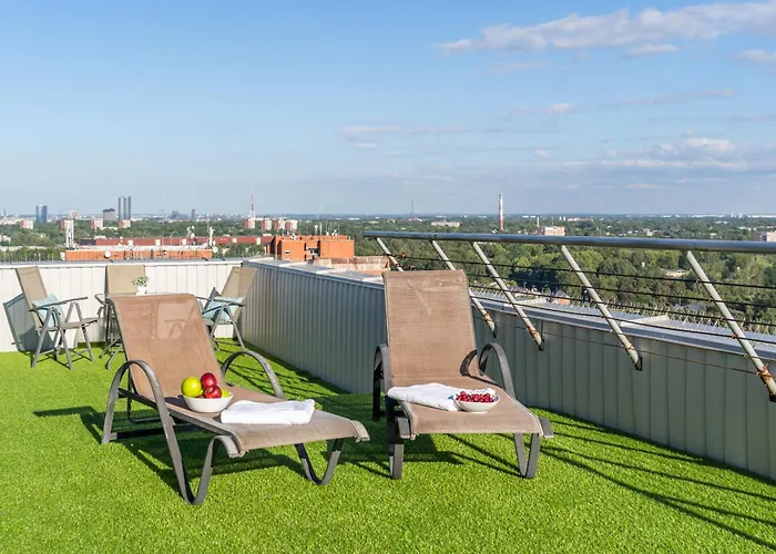 Dzīvoklis Skypenthouse & With Free Parking