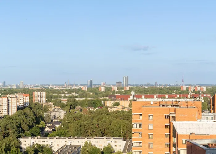 Dzīvoklis Skypenthouse & With Free Parking