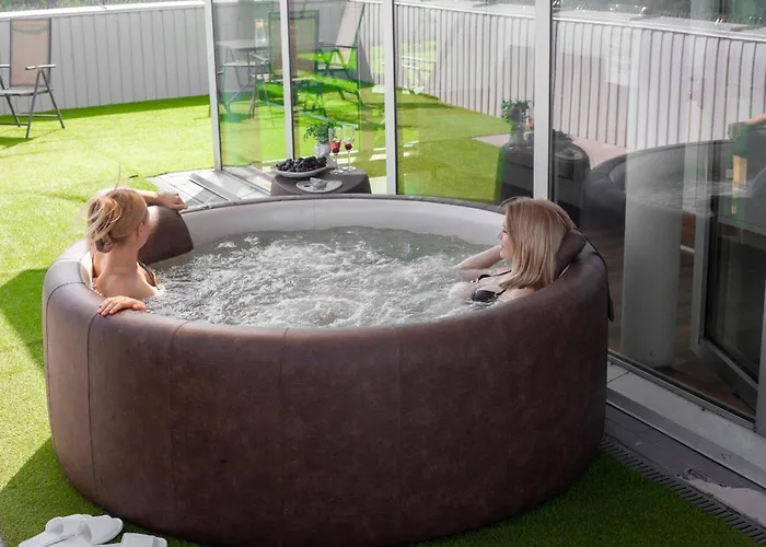 Dzīvoklis Skypenthouse & With Free Parking *